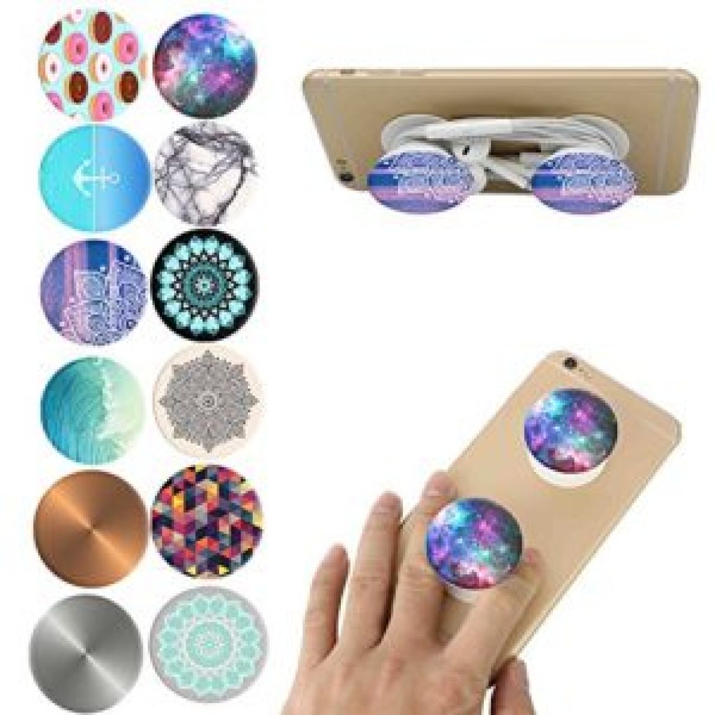 Phone holder Expanding Stand Grip Pop Socket Mount for iPhone 7 Tablet ...